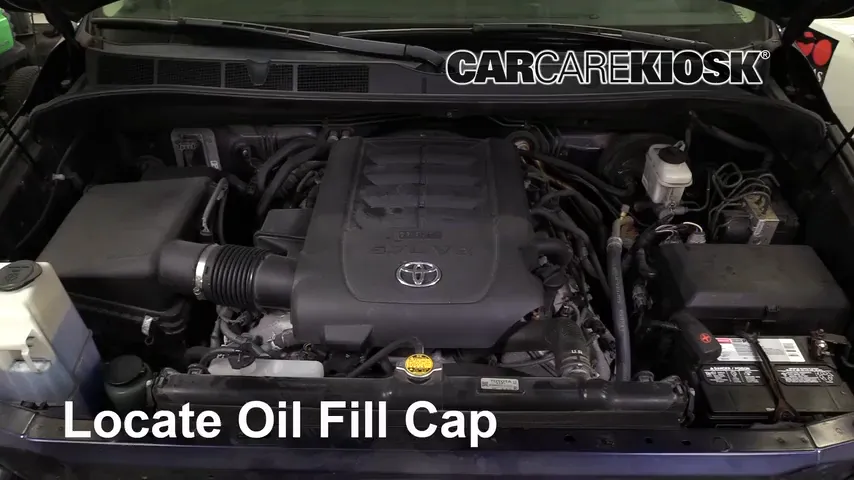 2012 Toyota Tundra Limited 5.7L V8 Crew Cab Pickup Oil